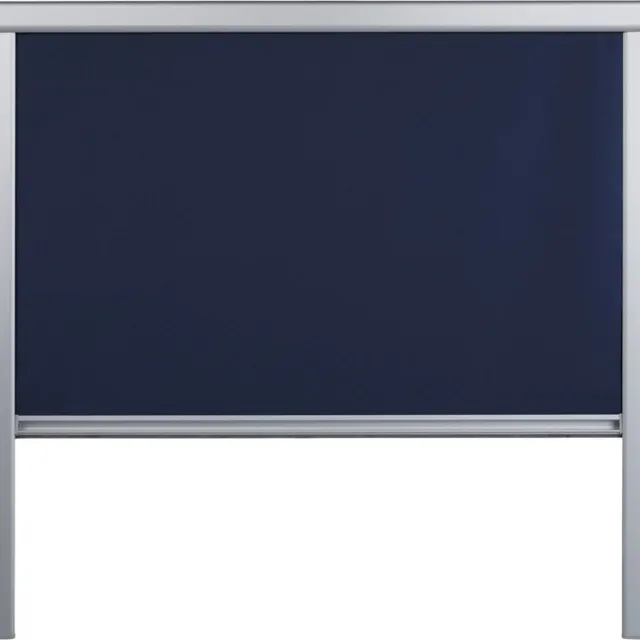 Lifa-Living Lifa Living - Dakvenstergordijn - 38,3 x 79,5 cm - Blauw - Verduisterend - Cassette Zijprofiel - Schroevendraaier voor Montage - Polyester
