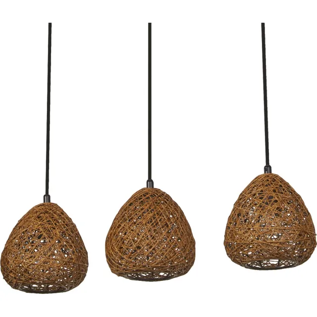 LEDVANCE Decor Paper Drop Hanglamp Lineair 3XE27 Beige