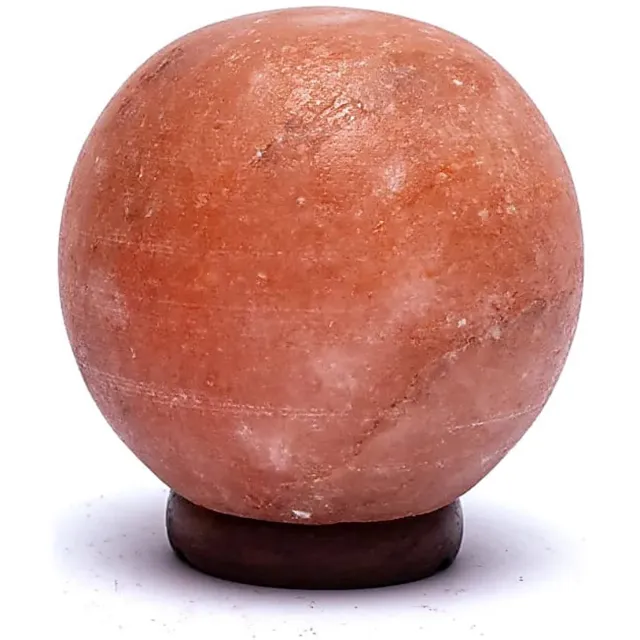 Phoenix Import Mani Bhadra Zoutlamp bol met snoer en LED lamp Meerkleurig