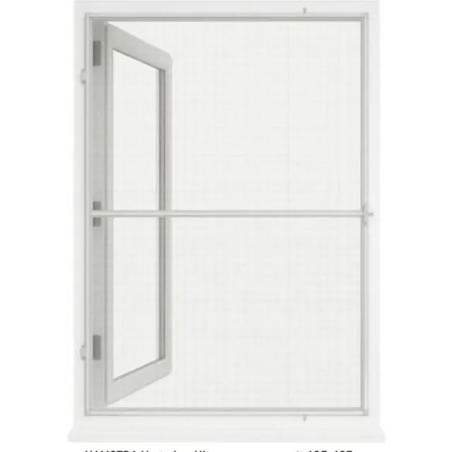 Hamstra Omschrijving Ultra vaste raamhor 105x125 wit 9010