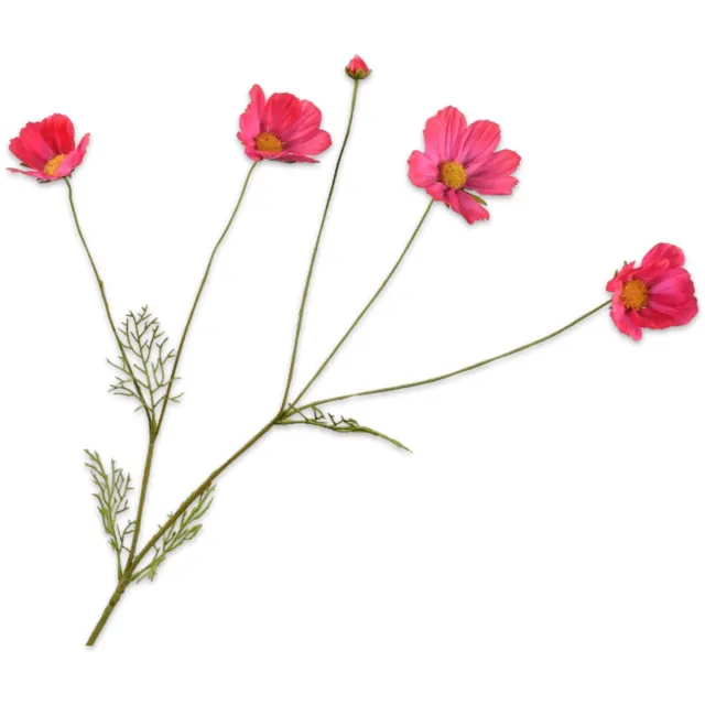 Silk-ka Kunstbloem - roze - H92 cm