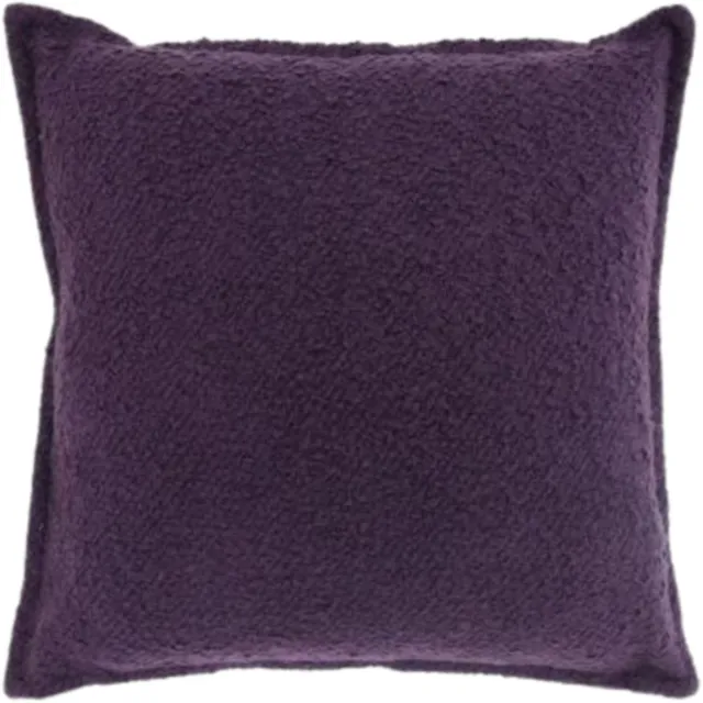 Unique Living kussen Mae dark purple 45 x 45 cm paars
