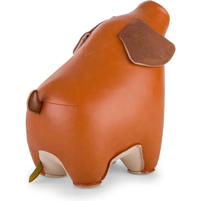 Zuny boekensteun pig diya tan-whea Tan/White