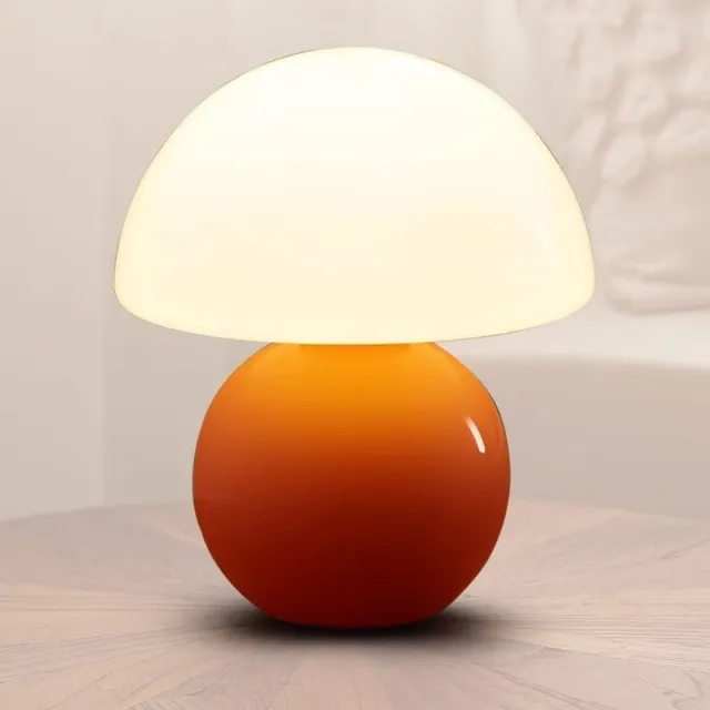 DailySupplies® Paddenstoel Lamp - Paddestoel Lamp - Mushroom Lamp Rood