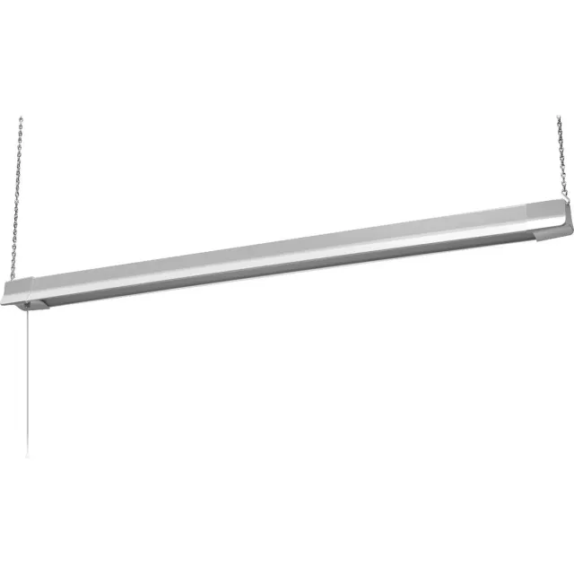 LEDVANCE OFFICE LINE Hangende kantoorplafondlamp met trekschakelaar in wit, 1,1 m lang, 41 W / 3400 lm, koud wit (4000 K), functioneel ontwerp voor kantoortoepassingen, CRI 80, IP20.