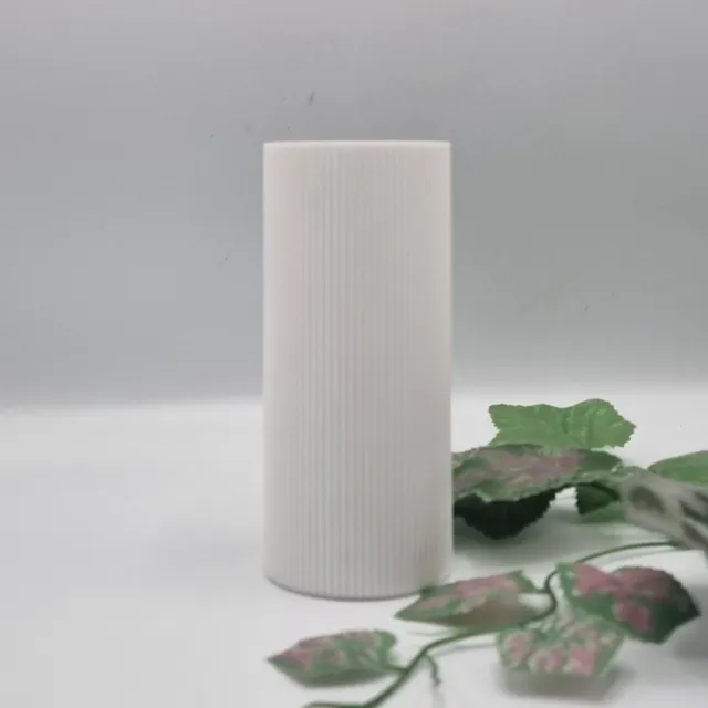 Cortina Led kaars - Demi - 200 branduren - Inclusief batterij - Vlam effect Wit