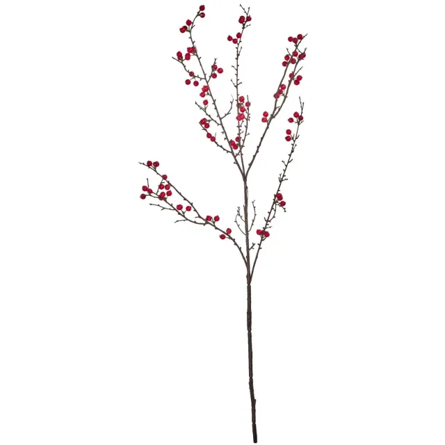 House Doctor Kunsttak Decor met rode bessen – 97 cm [gid://shopify/Metaobject/307232833871]