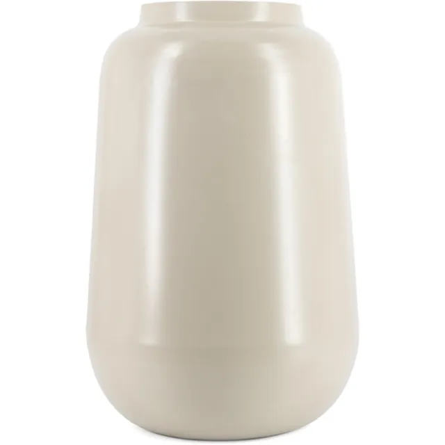 homebound by ky Metalen vaas sand | bloemenvaas Beige