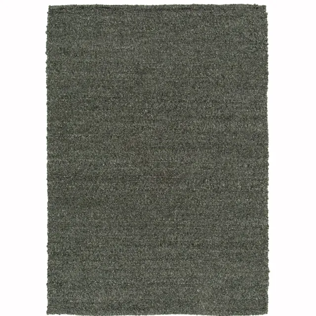 AFK Living Bouclé tapijt natuurlijke stijl LOOMA groen