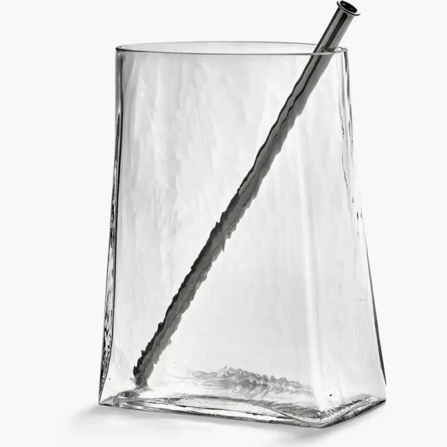 Serax Kris Van Assche Josephine vaas 03 24x12cm H32cm transparant