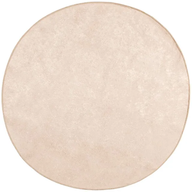 vidaXL Tapijt - Runner - MARSA - Crèmekleurig - 120 - x - 120 - cm - Polyester - en - PVC