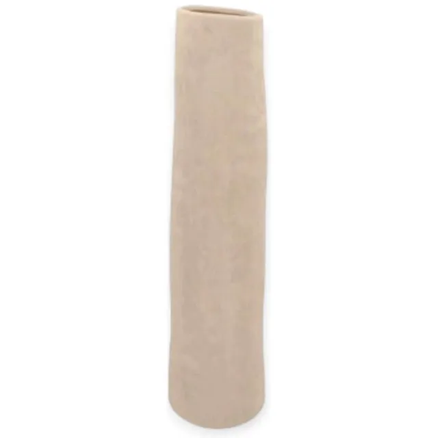 DK design Daan Kromhout – Vaas – Bloemenvaas – Porto – Sand– Keramiek – Robuust – 12x29cm