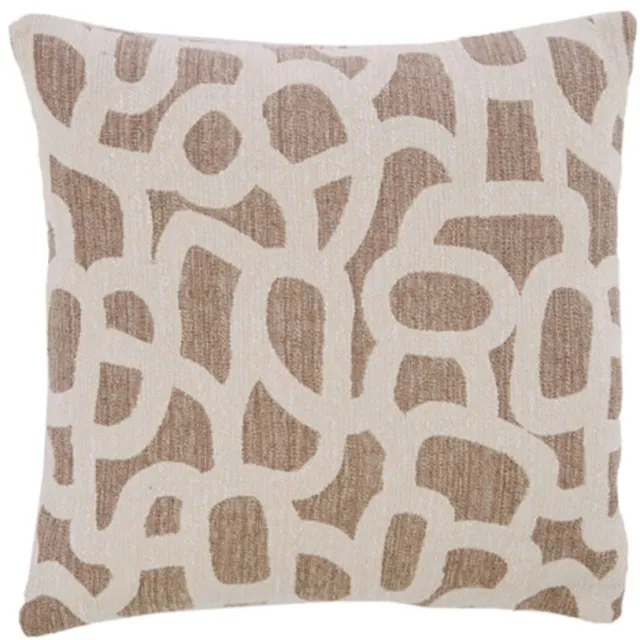 Light & Living Kussen Alpena Taupe Beige 45x45