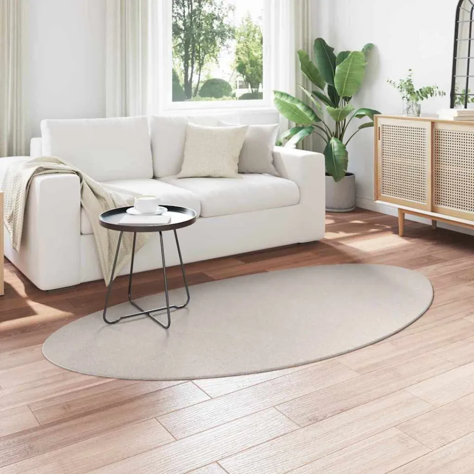 vidaXL Tapijt HUARTE Beige Polyester, foto 3