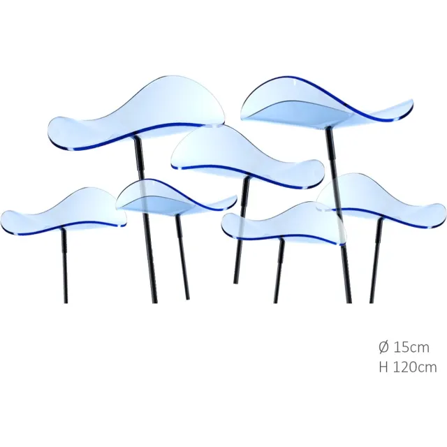 Cazador del Sol 7 stuks! Zonnevangers Lucy Blauw medium 120x15 cm Cazador Del Sol