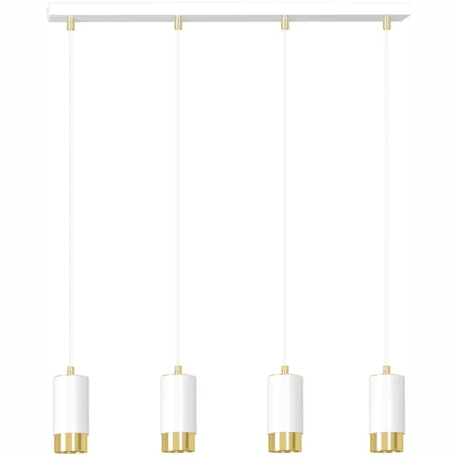 Emibig FUMIKO 4 WH/GOLD White