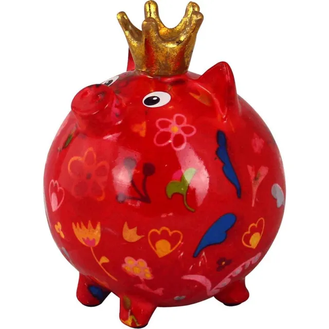 Pomme Pidou Varken Betty - Rood met Bloemen