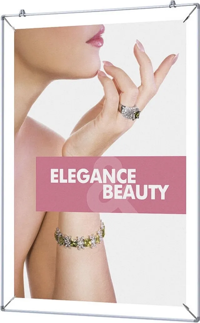 Posterstretch Display 70 X 100 cm - PSO70X100 Zilver