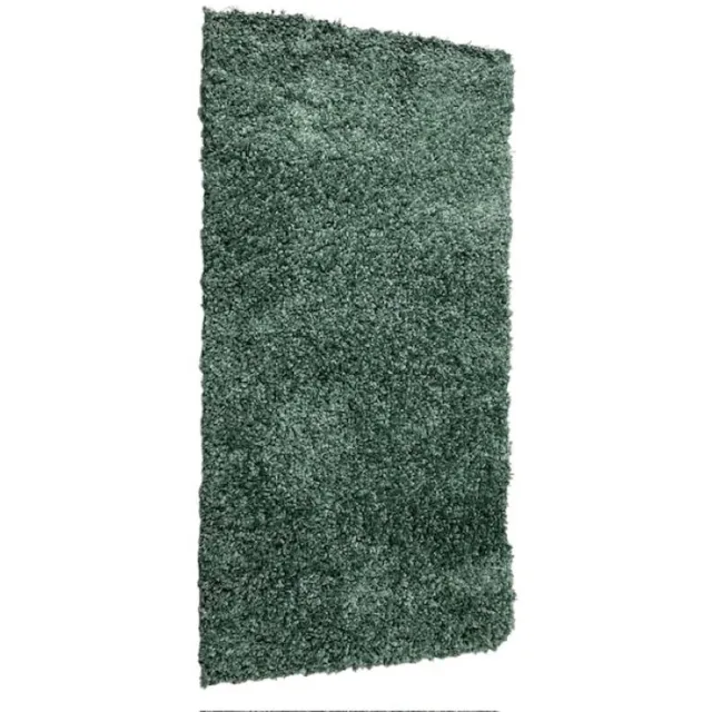 RAGOLLE Twilight Tapijt - Hoogpolig kleurvast tapijt - 65 cm x 130 cm - Type 4411 Appelblauw Zeegroen