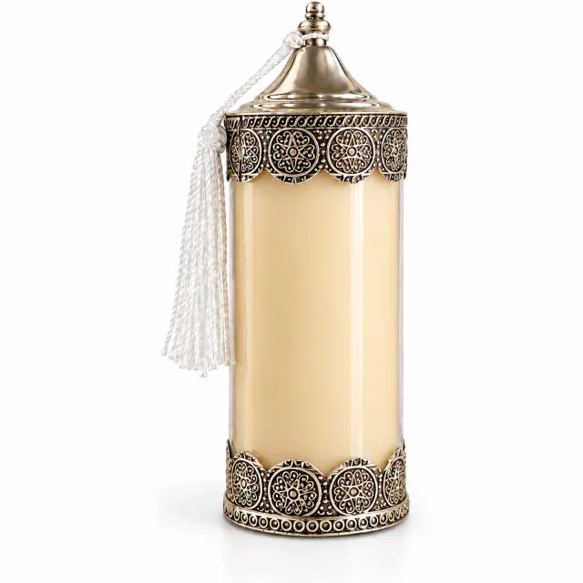 The Style Of Morocco Geurkaars Amber – Silver Serenity – The Style Of Morocco Beige