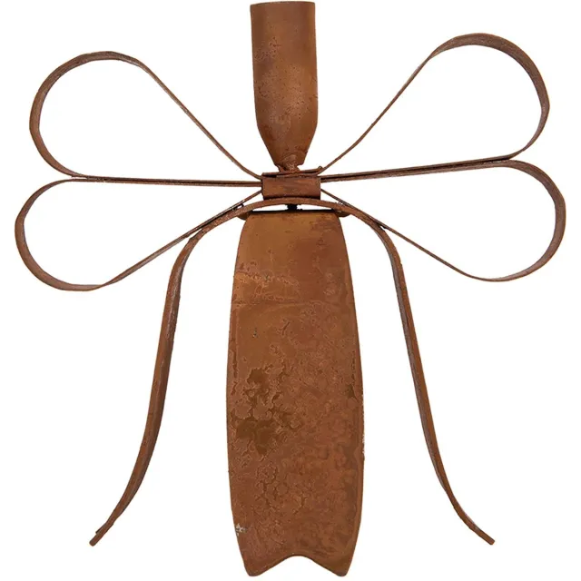 Clayre & Eef Kandelaar 19x15x18 cm Bruin Metaal