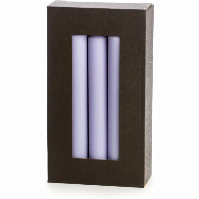 Rustik Lys ‎‎ - Dinerkaarsen - 10 stuks - Misty Lilac - 2,2 x 19 cm