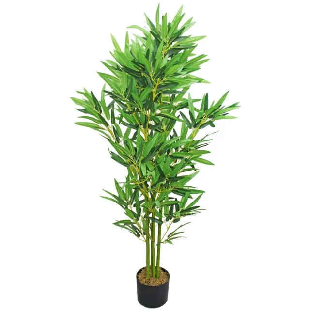 Decovego Valse Kunstmatige Plant Bamboe Decoratie Plant Echt Hout 120cm DECOVEGO