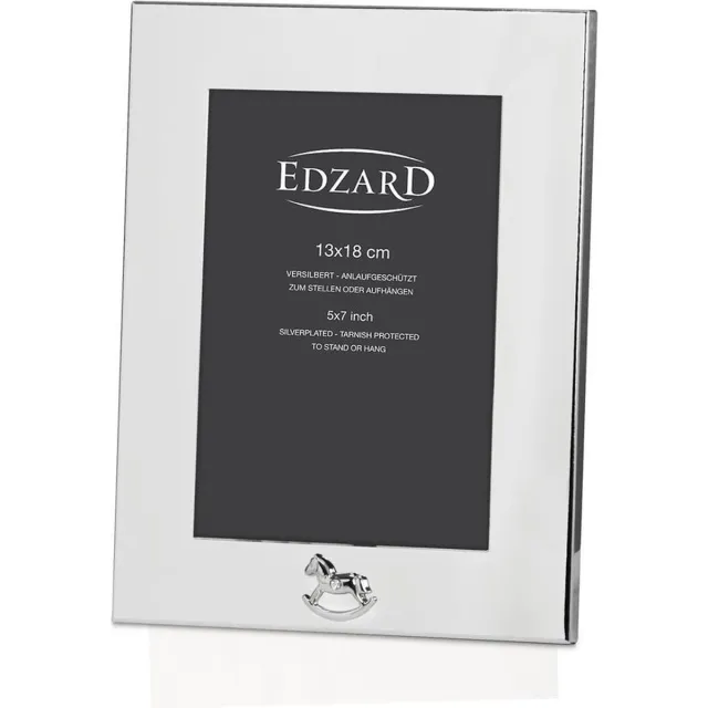 EDZARD Fotolijst Edel verzilverd Hobbelpaard - Edzard