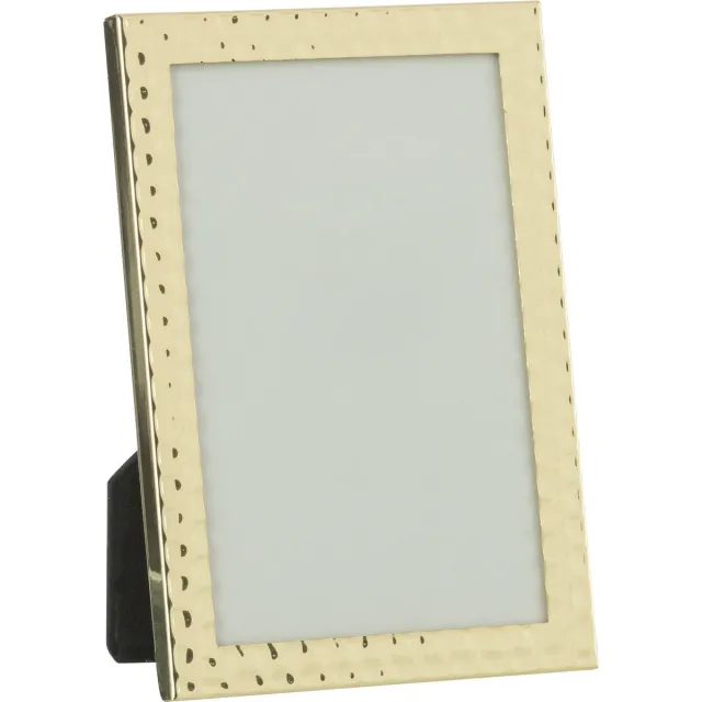 J-Line fotolijst Gehamered Boord - metaal - goud - medium - 2 stuks