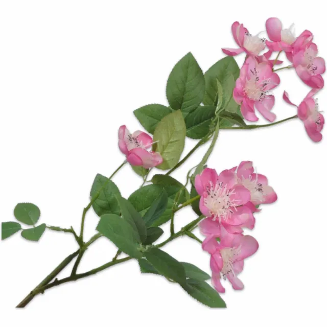 Silk-ka Bloesem zijde tak roze