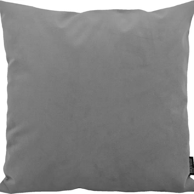 Gek op Kussens! Fox Hydro Ash / Grijs Kussenhoes | Vlekbestendig - Waterafstotend | Polyester/Katoen | 45 x 45 cm