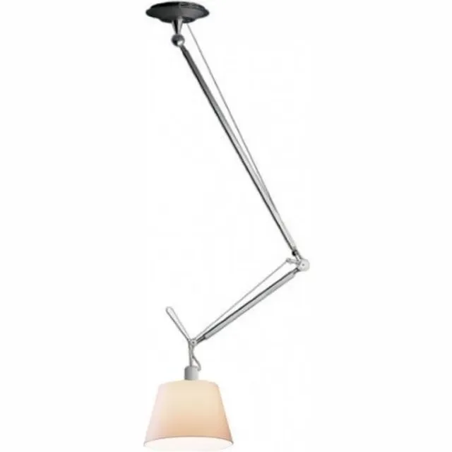 artemide Tolomeo Decentrata hanglamp Ø 24 cm perkament