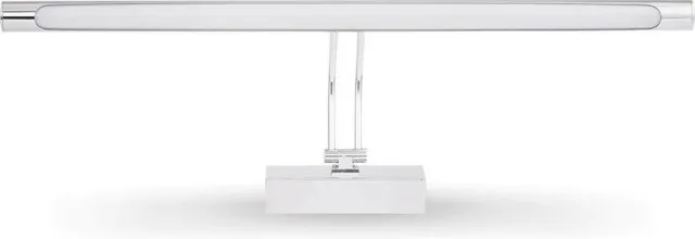 Vtw Living Spiegellamp - Spiegelverlichting - Badkamer Verlichting - Spiegellampen - Warm Wit Licht - Chroom - 55 cm