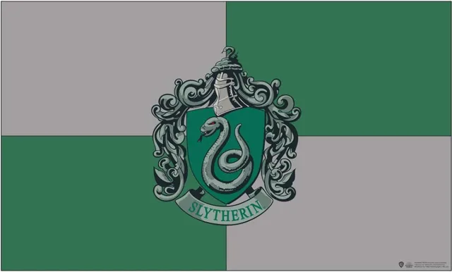 Sihir Dükkani Wizarding World - Harry Potter - Deurmat - Zwadderich Kuif 45x75cm Groen