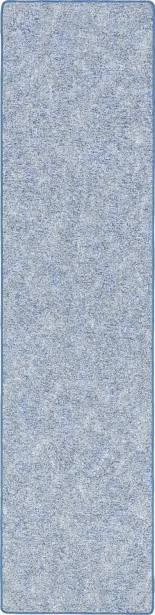 Snapstyle Luspool vloerkleed memory vloerkleed gemêleerde loper Blauw