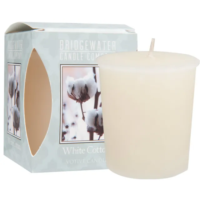 Bridgewater Geurkaarsje White Cotton