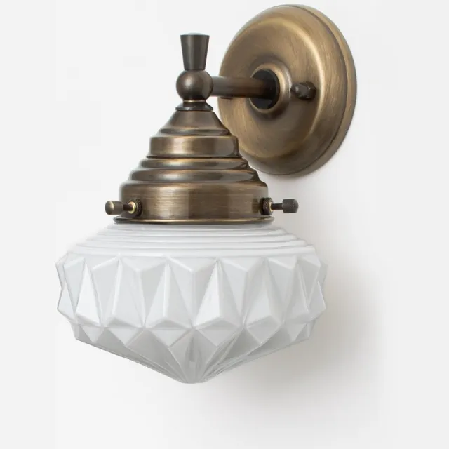 Coloured by Art Wandlamp Eternal Star Royal Brons - Art Deco Trade