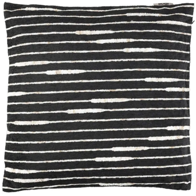 Dutchbone Leaf Kussen 45x45 cm Zwart