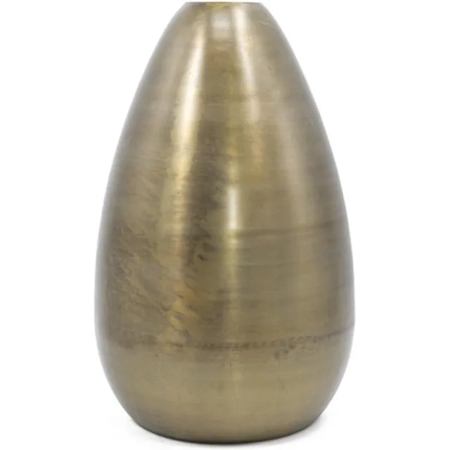 Damn Vaas metaal 8x18x42cm goud