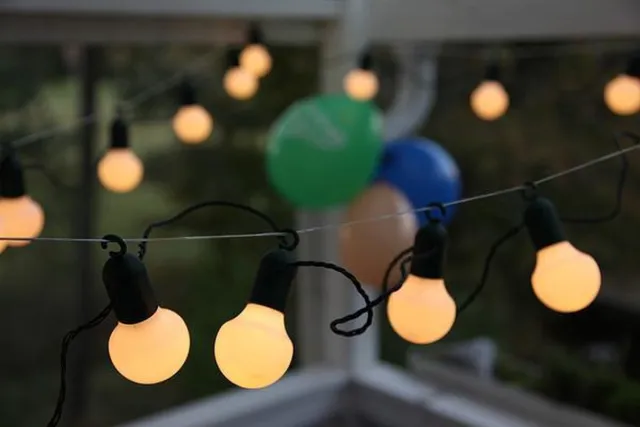 RTM Lighting Prikkabel 570cm met 20 lampjes -Super Warm Wit- prikkabel - lichtsnoer