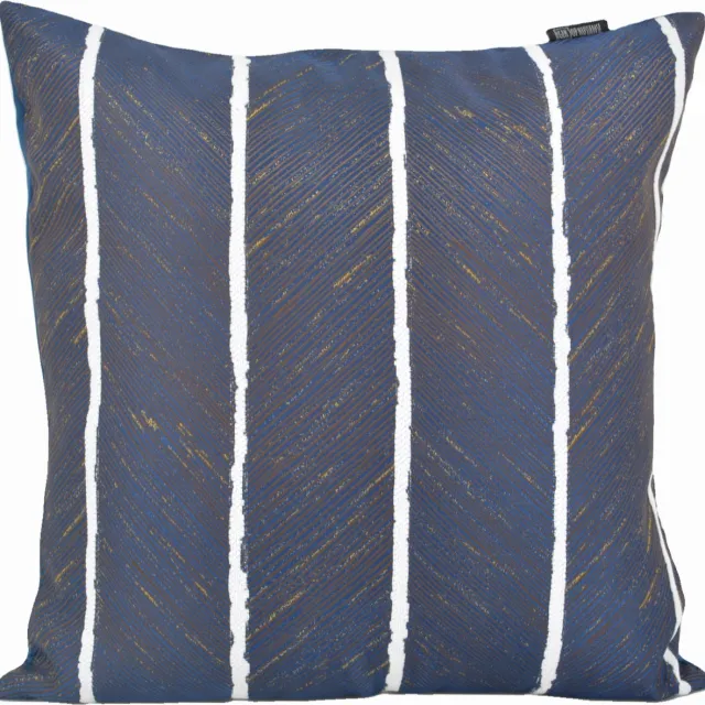 Gek op Kussens! Shania Blauw Kussenhoes | Polyester | 45 x 45 cm