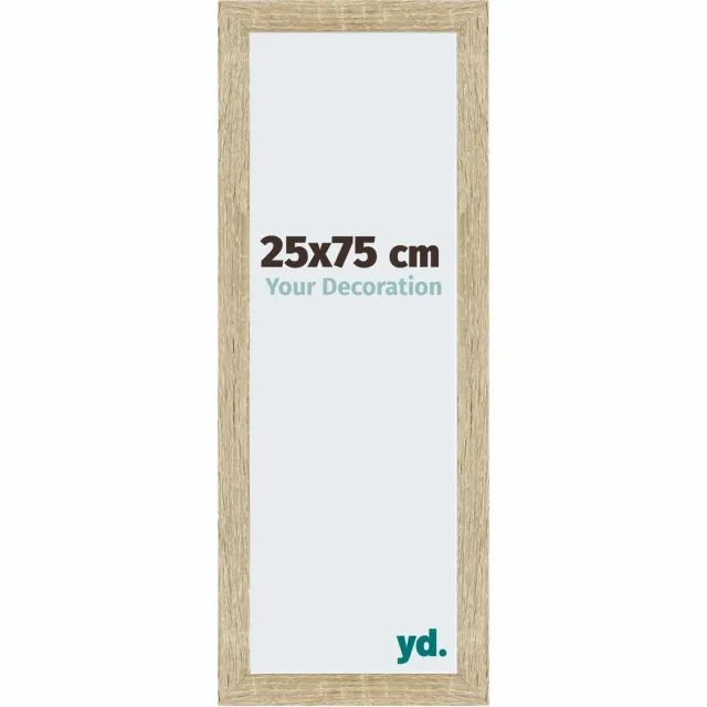 yd. Your Decoration - Fotolijst 25x75 cm - MDF - Sonoma Eiken - Mura