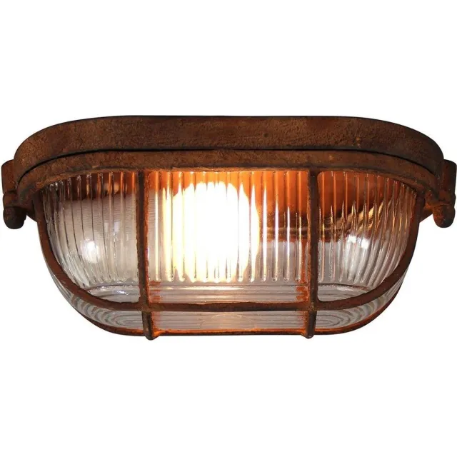 Brilliant BOBBI - Plafondlamp - Roestkleurig