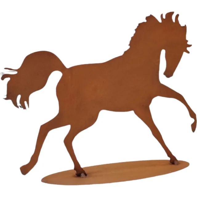 Dream-Garden Tuinbeeld paard Ontaro 22.5x28cm Roest bruin