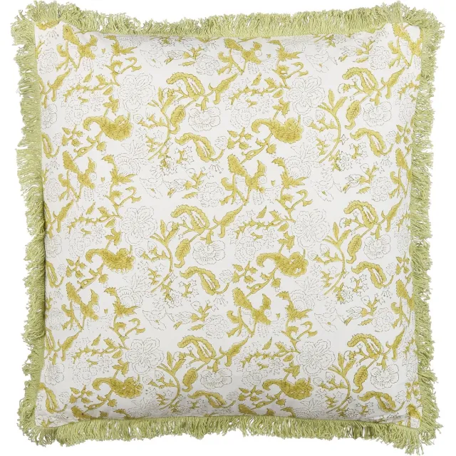 Beliani FILIX - Sierkussen - Lichtgroen - 45 x 45 cm - Katoen