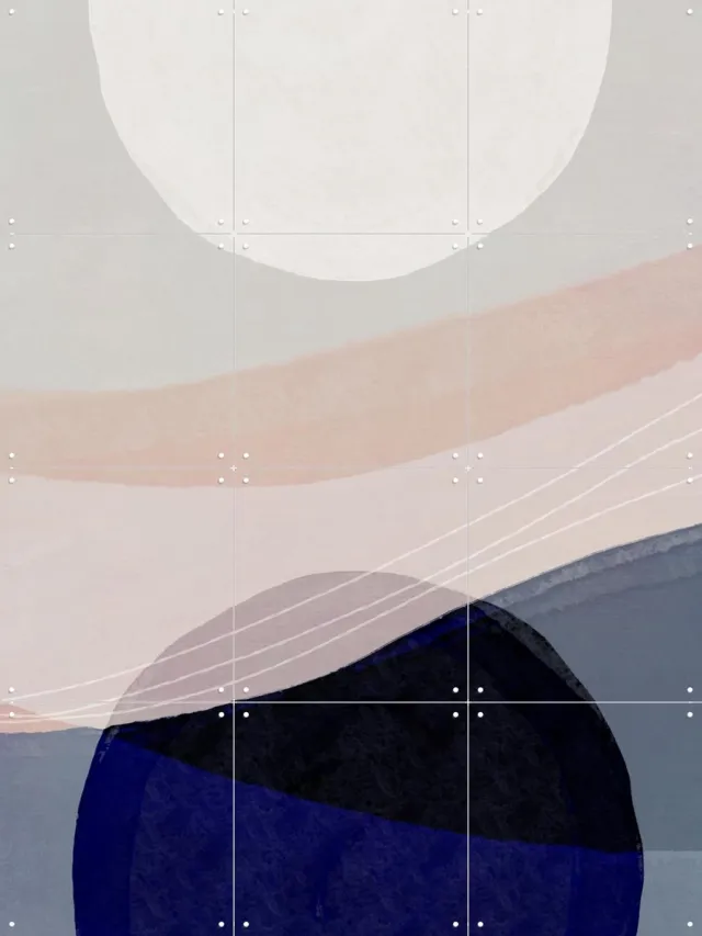 IXXI Graphic 242, Mareike Böhmer - 60 x 80 cm - Grote wanddecoratie en posters - Grafisch Ontwerp, Illustraties Warme kleuren