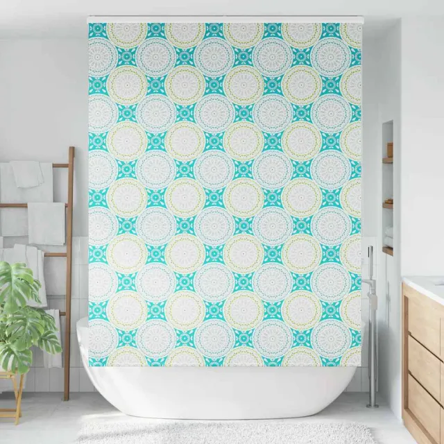vidaXL Doucherolgordijn met cassette 150x240 cm stofbreedte 146 cm Meerkleurig