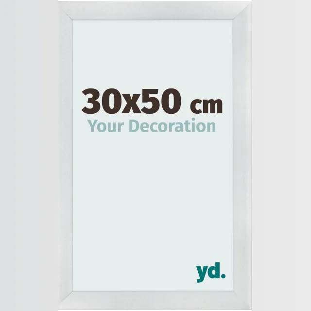 yd. Your Decoration - Fotolijst 30x50 cm - MDF - Zilver Mat - Pisa