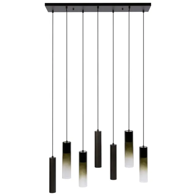 Nest of Nora Hanglamp Mella - 4+3-lichts - Sienna bruin E14 fitting