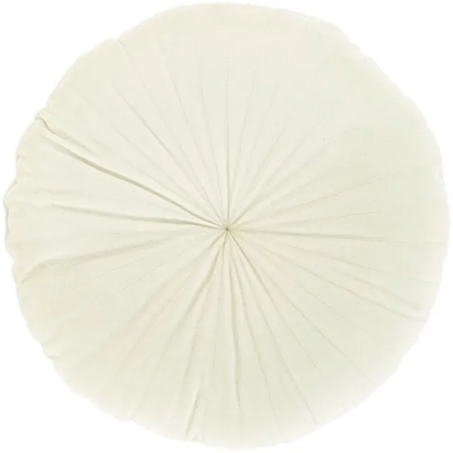 Unique Living Sierkussen Rondo - Dove White - 40cm Ø Wit
